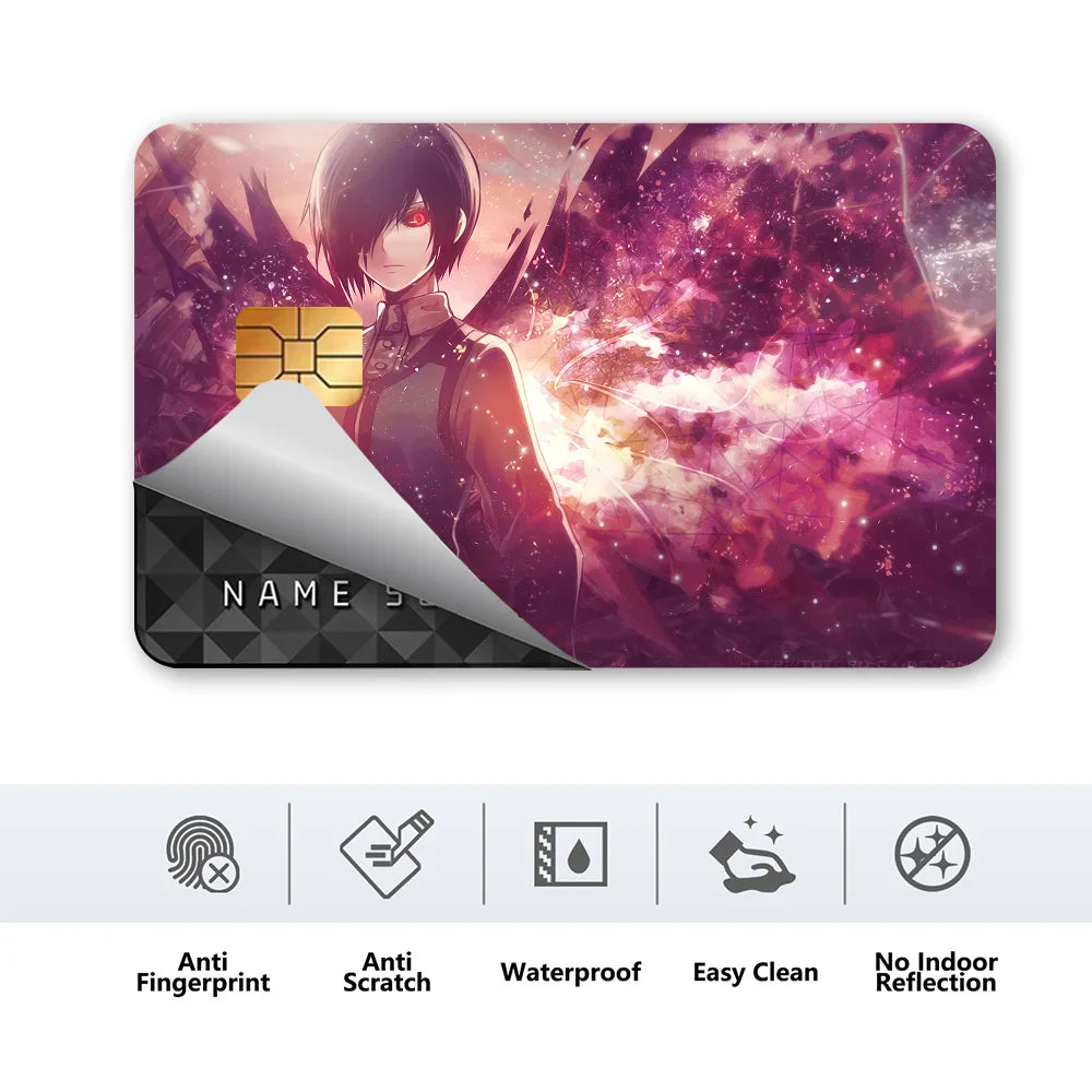 Touka Kirishima Tokyo Ghoul Card Sticker Skin