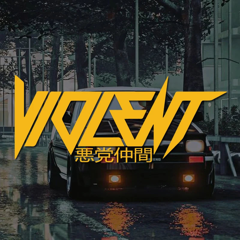 High-Quality JDM Style Decal for Cars, Trucks, Bikes, Laptops