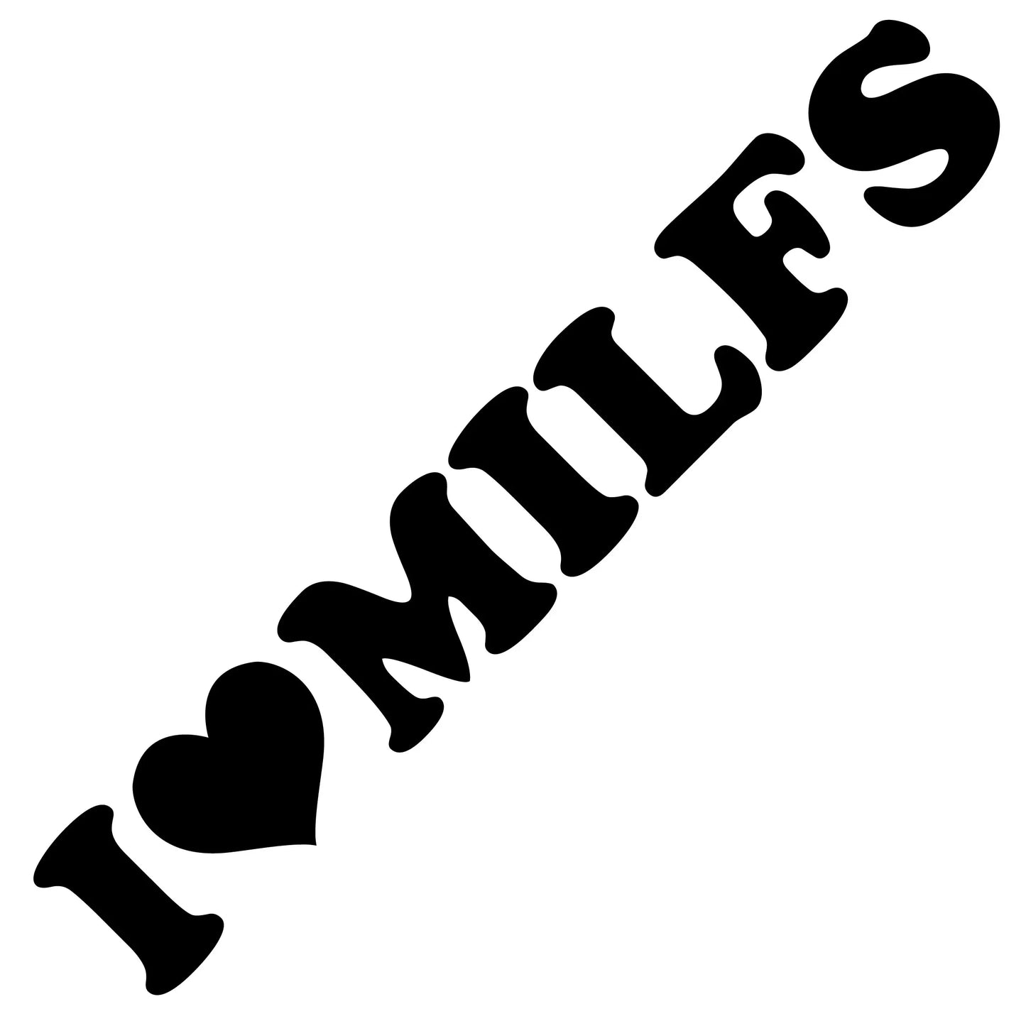 Milfs Car Sticker JDM Sport Vinyl Decal Waterproof