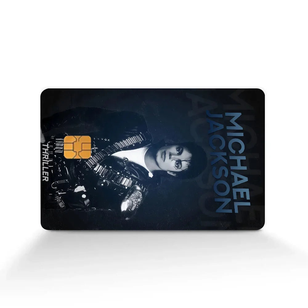 Michael Jackson Card Skin Sticker Waterproof Decor