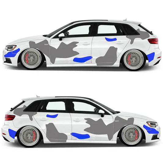 Universal Sticker For Car Camouflage Stickers External Accessories Decoration Door Racing Sports Style Die Cutting Vinyl Decals