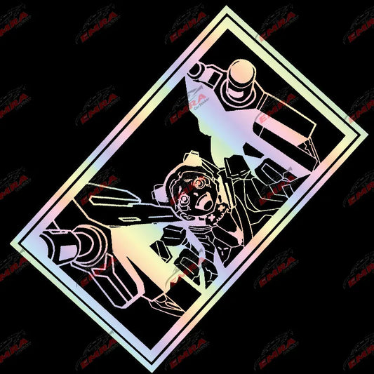 Anime Girl Car Sticker Vinyl Decal Laptop Auto Decor