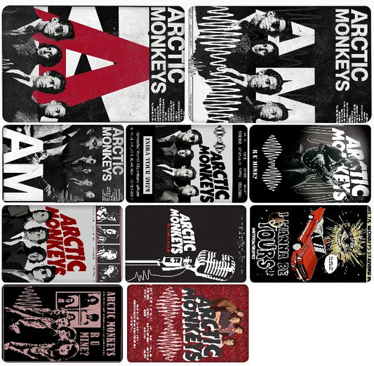 Arctic Monkeys Anime Card Sticker Skin Cover