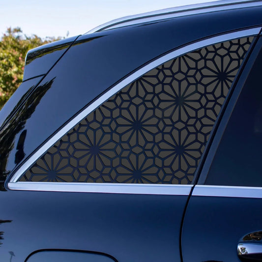 Waterproof Floral Car Window Decal Sticker