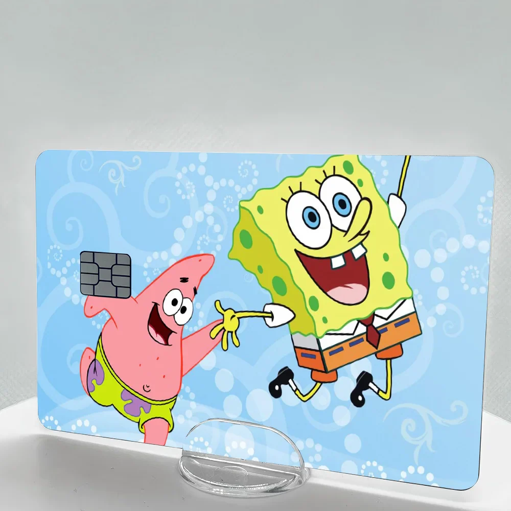 SpongeBob Anime Card Skin Stickers Set (4pcs)