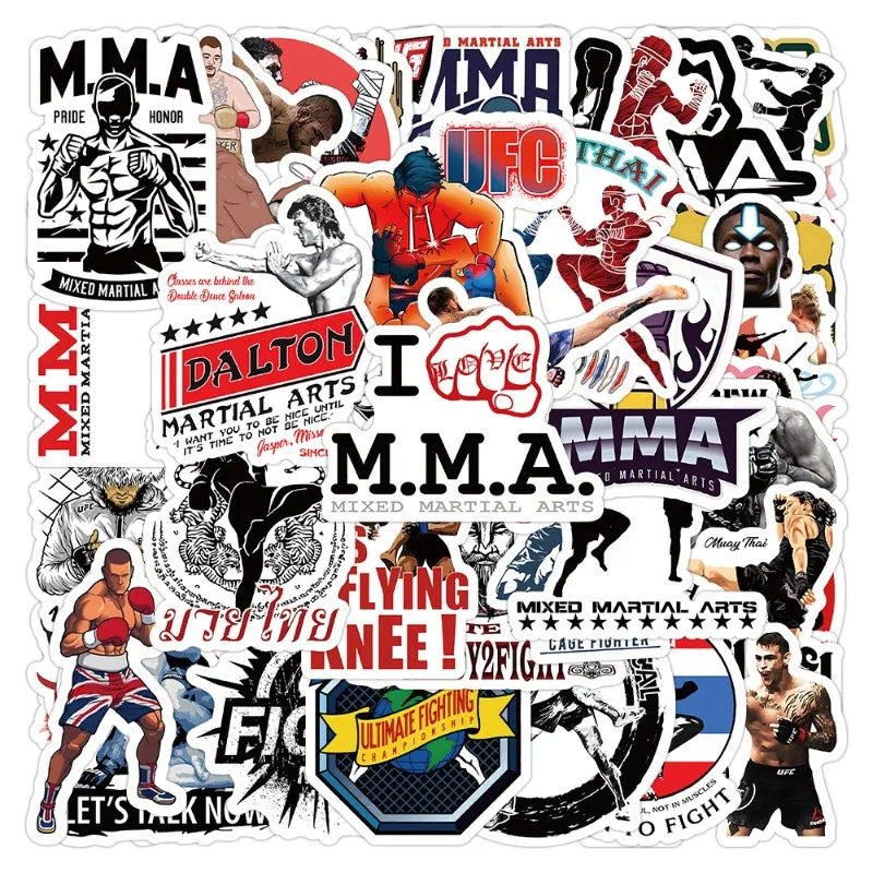 50pcs Cartoon Stickers for Luggage, Water Bottles, Phones, Laptops, Cars, Scooters, Fridges