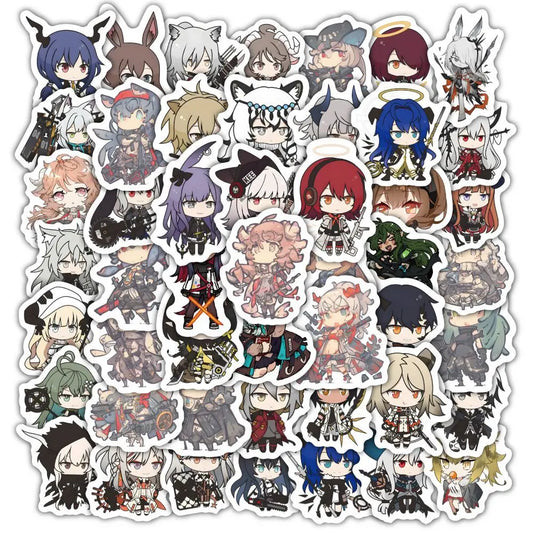 Arknights Stickers: Cute Cartoon Game Decals (10/30/60PCS)