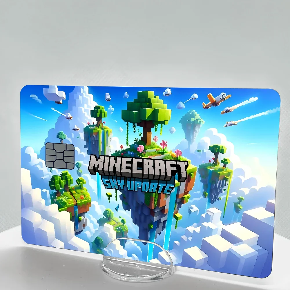 Minecraft Anime Card Skin Stickers Set (4pcs)