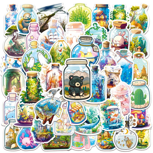 Funny Cartoon Stickers Pack for Laptop, Phone, Notebook, Kids Toy