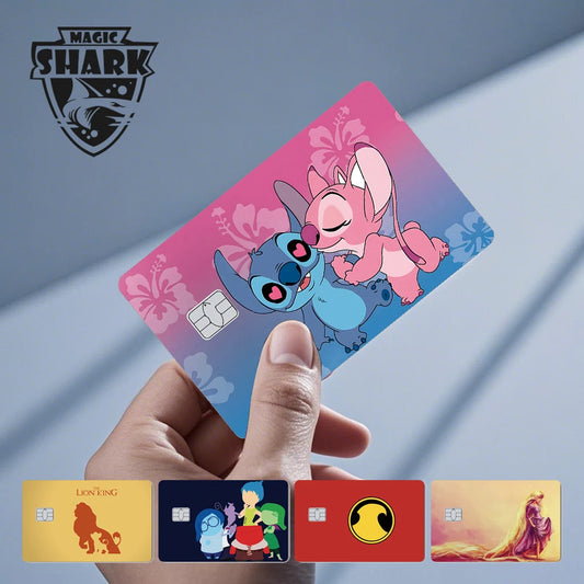 Pirates Caribbean Lion King Card Skin Sticker