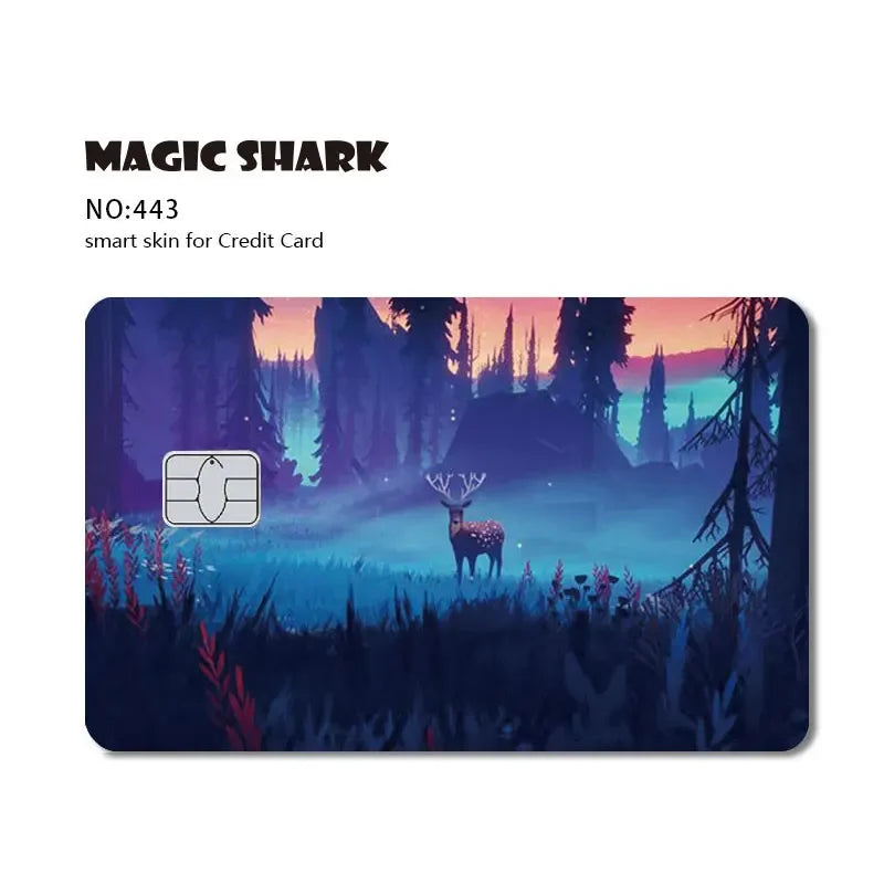 Kawaii Anime Card Skin Sticker for Debit/Credit Cards