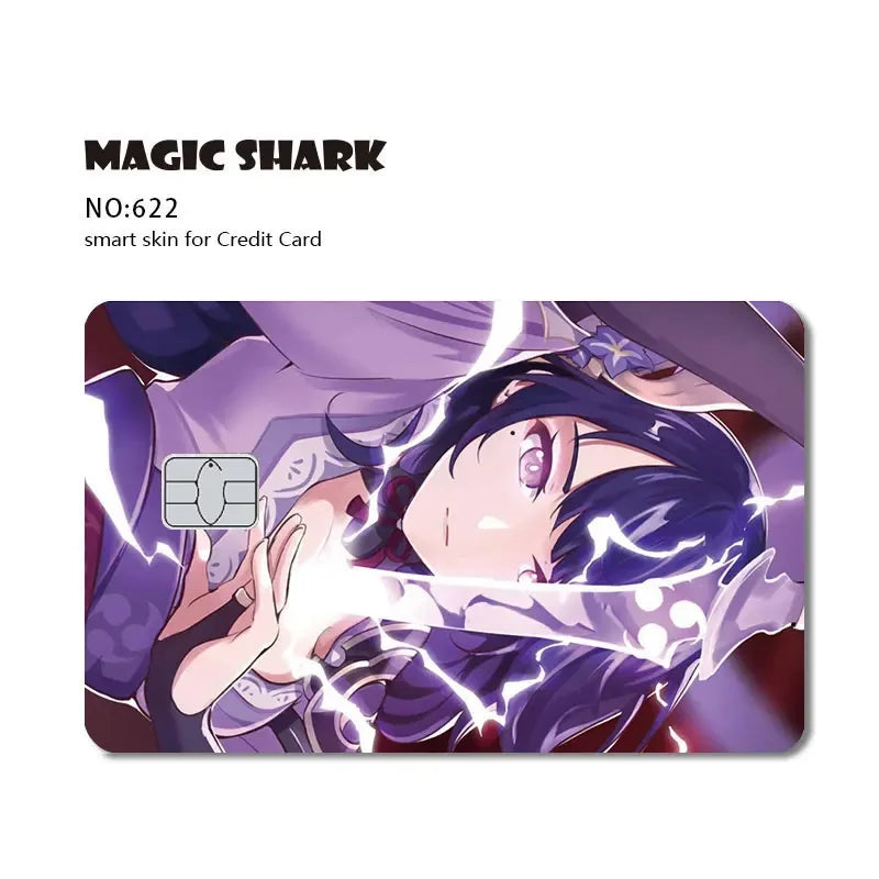 Dark Magician Anime Card Skin Sticker Cover