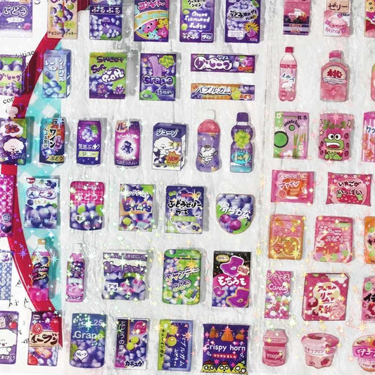 Snack House PET Star Stickers: DIY Scrapbook Decoration