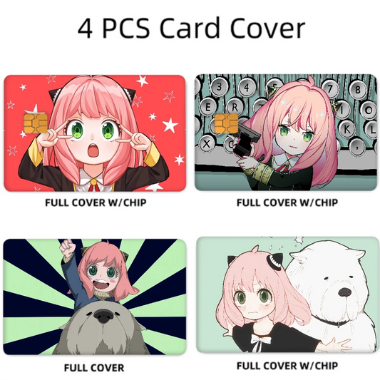 Spy X Family Anime Card Sticker Skin Cover