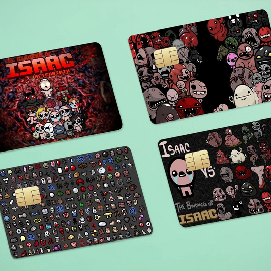 Binding of Isaac 2024 Anime Card Skin Stickers