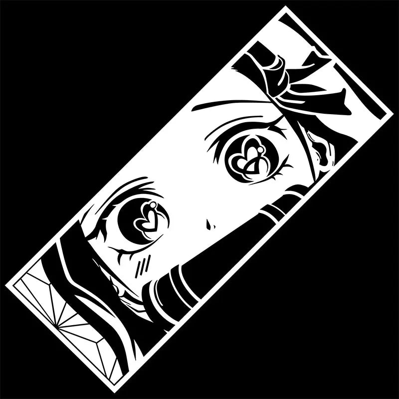 Anime Girl Car & Laptop Vinyl Stickers Decals