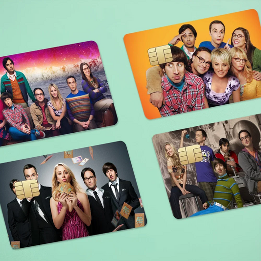 Big Bang Theory Credit Card Waterproof Stickers