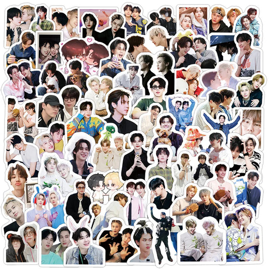 100Pcs Cartoon Stickers Waterproof for Phone & Luggage