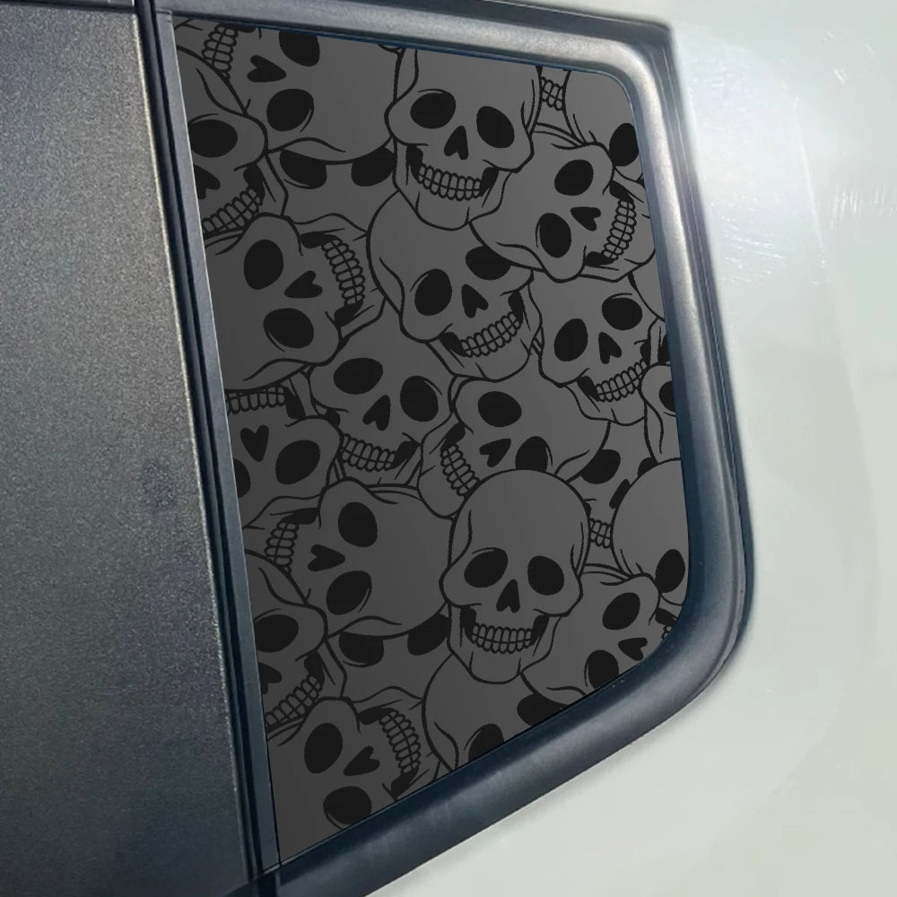 Skull Car Window Sticker Waterproof Vinyl Decal