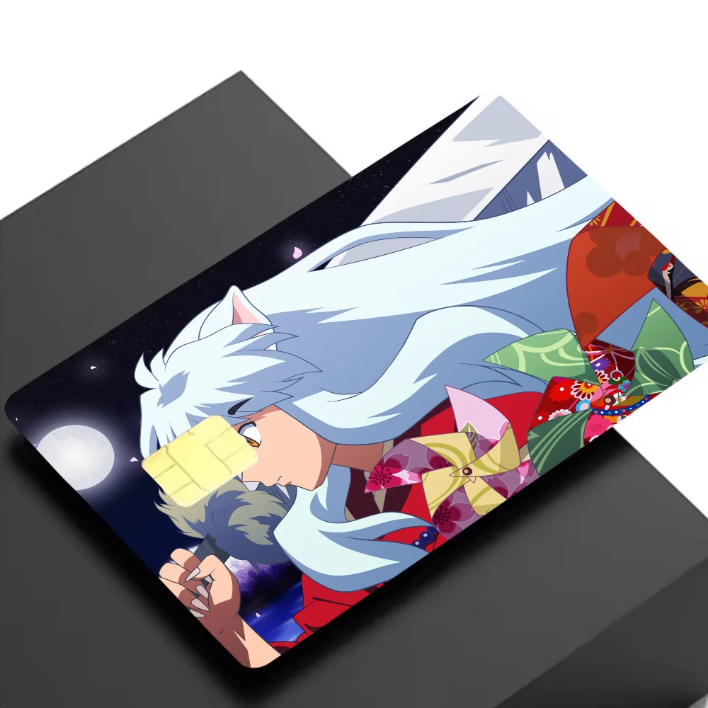 InuYasha Sesshomaru Anime Card Sticker Set (4 Pcs)