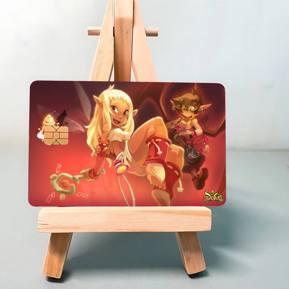 D-DOFUS Anime Card Skin Stickers 4pcs Set
