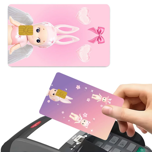 Sonny Angel Card Skin Sticker: Gold Silver Black Matte