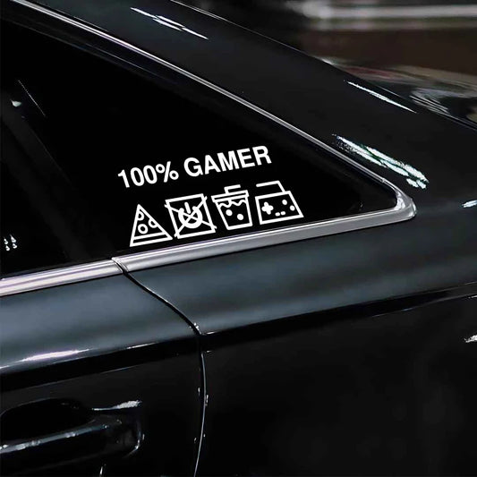Gamer Stickers: High-Quality Decals for Cars & Laptops