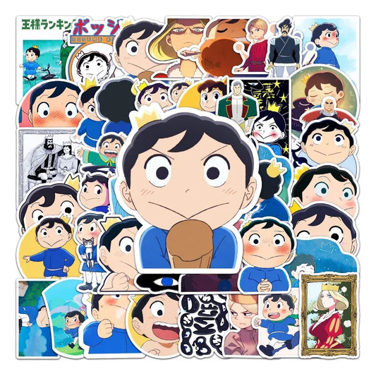 50pcs Ranking of Kings Anime Stickers for Suitcase, Water Cup, Phone, Laptop, Scooter, Fridge