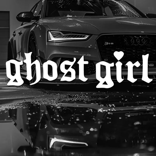 Ghost Girl Sticker for Cars, Laptops, Windows, Surfaces