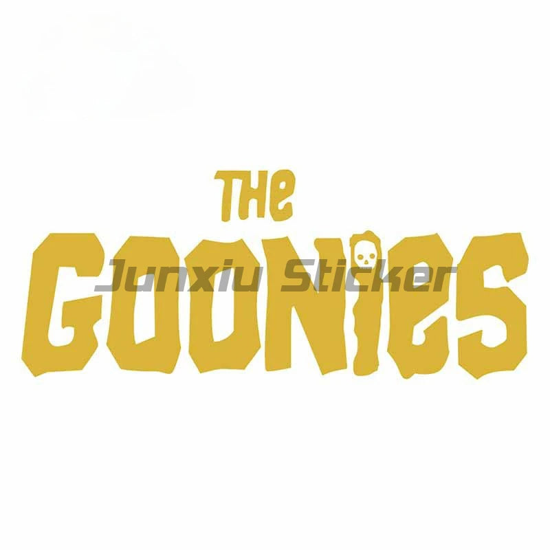 The Goonies Car Stickers Personality Scratch-proof Custom Printing Bumper Truck DIY VAN Decal Decoration