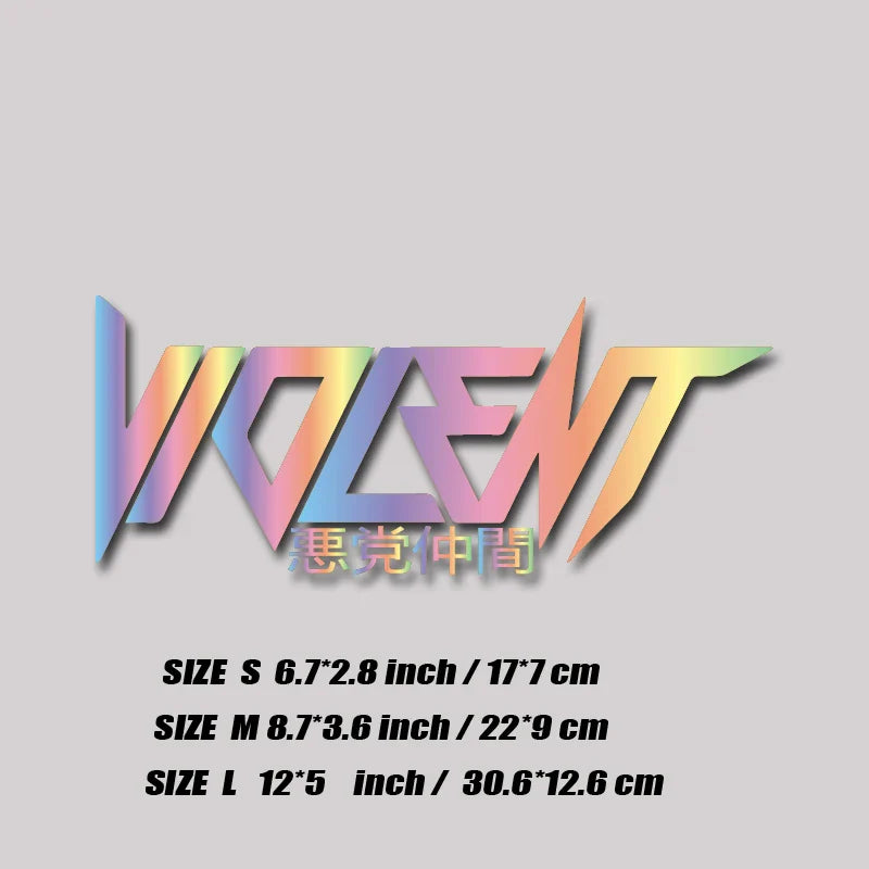 High-Quality JDM Style Decal for Cars, Trucks, Bikes, Laptops