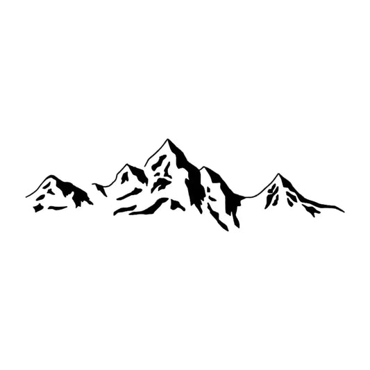 Mountain Vinyl Decal  Waterproof Auto Decors on Car Body Bumper Rear Window Car Sticker