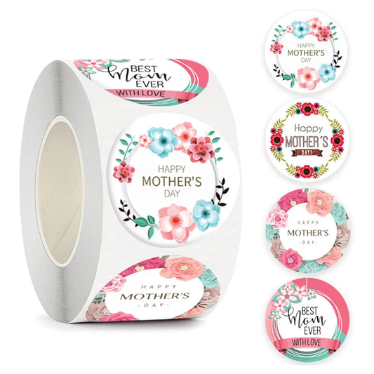 Mother's Day & Birthday Gift Label Stickers (100-500pcs)