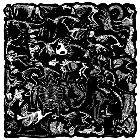Vintage Animal Fossil Waterproof Stickers - Laptop, Motorcycle, Phone, Luggage Decoration (10/30/50pcs)