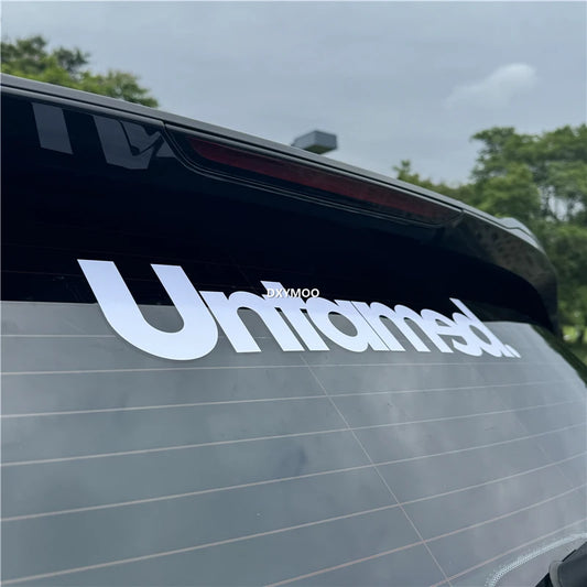 Hellaflush Car Decal Sticker for Windshield & Body