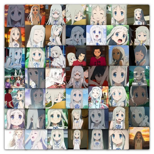 59pcs ANOHANA Anime Stickers for Laptop, Phone, Car, Scooter, Water Bottle, Suitcase, Stationery, Refrigerator