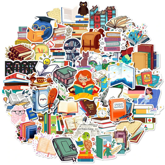 Cartoon Diary Stickers for Laptop, Scrapbook, Phone, Guitar, Notebook - 10/30/50pcs