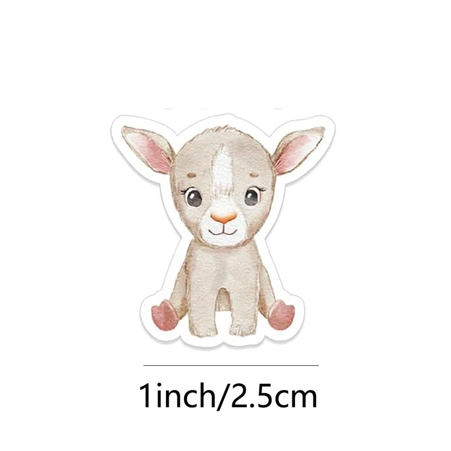 100-500pcs Animals Reward Stickers for Kids Children Kindergarten School Encouragement Students Games Toy Stationery Sticker