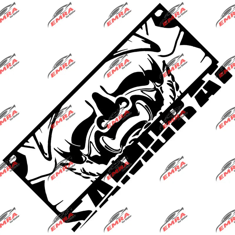 Japanese Anime Car Sticker Notebook Stickers Exterior Accessories Decoration Window Die Cutting Holographic Vinyl Decals