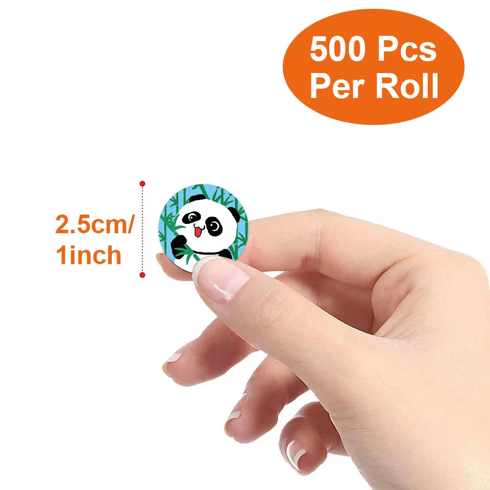 100-500pcs Reward stickers for Students Encourage Labels Scrapbooks Sticker for School Teacher Supplies Cute Self Adhesive Label