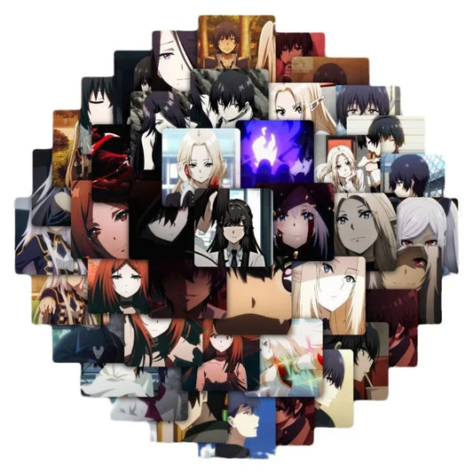 58pcs The Eminence in Shadow Anime Sticker Set for Luggage, Water Bottles, Phones, Laptops, and More