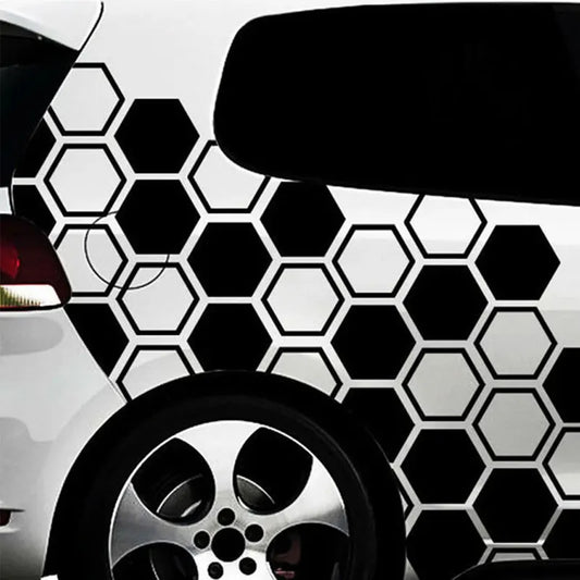 JDM Honeycomb Car Windshield Sticker Banner Decal
