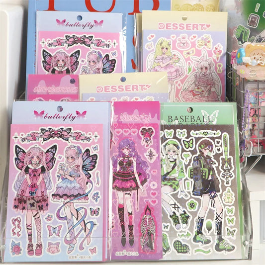 Butterfly Fairy Stickers for Scrapbooking & DIY Crafts