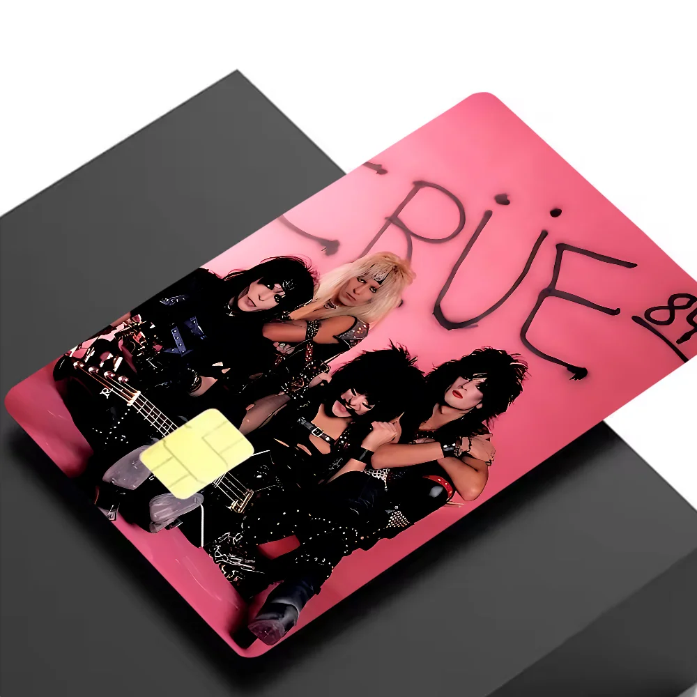 Motley Crue Credit Card Skin Stickers - Anti-Scratch Gift