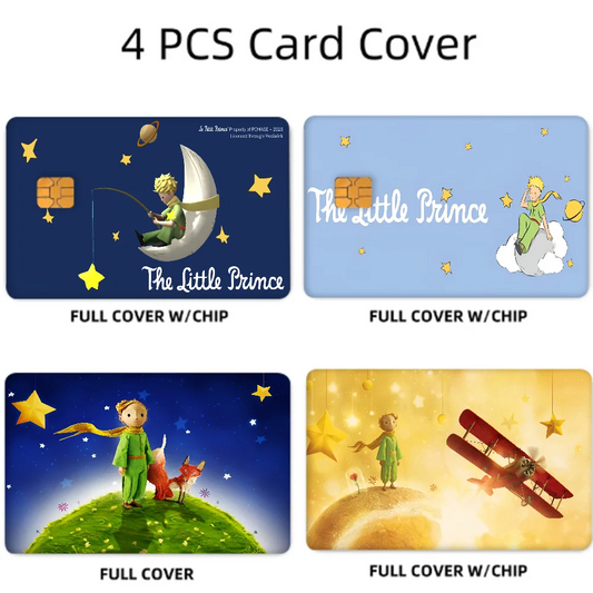Little Prince Anime Card Skin Stickers Set (4pcs)