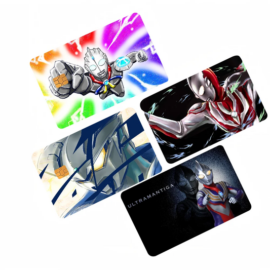 Ultraman Anime Credit Card Skin Sticker Cover