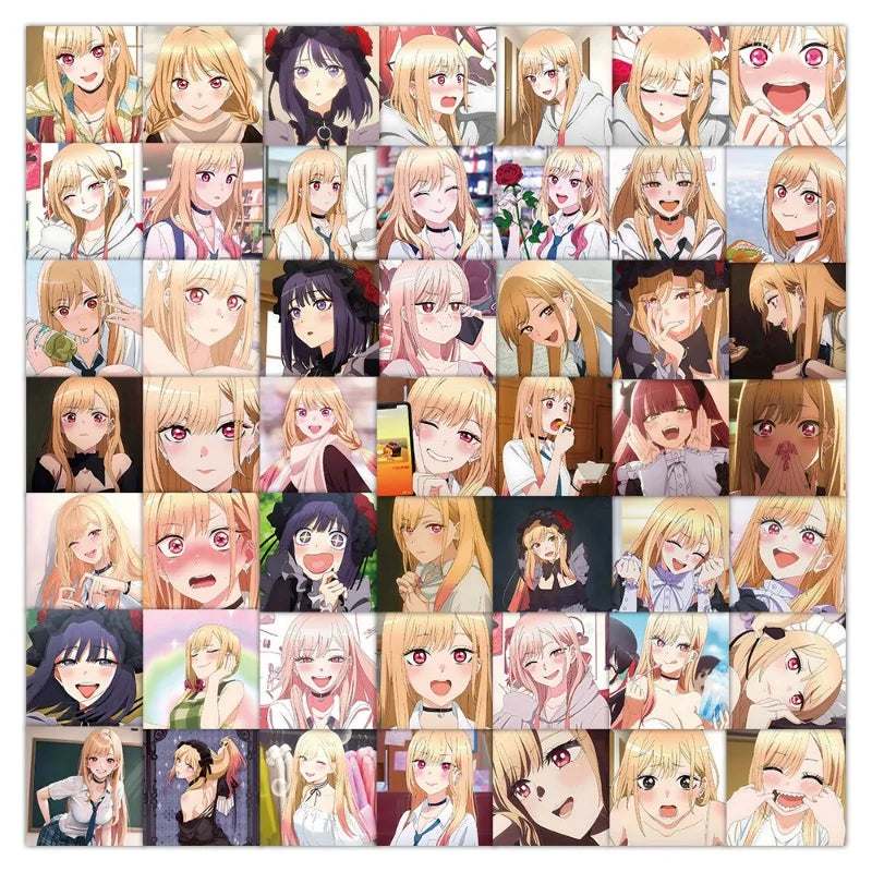 60pcs Kita-gawa Umi Stickers for Luggage, Water Cup, Phone, Laptop, Scooter, Refrigerator Decoration