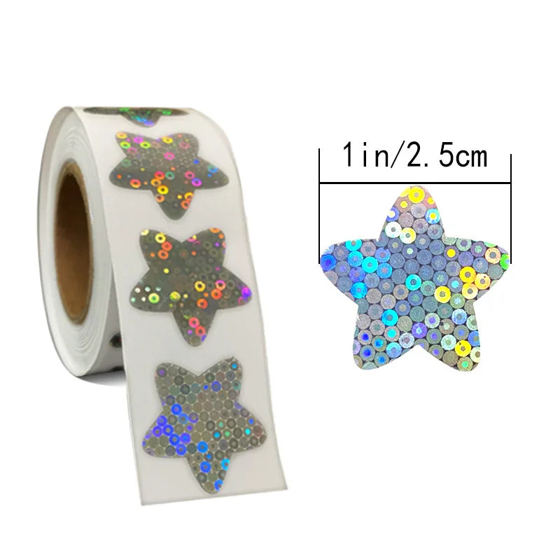 500Pcs 1Inch Heart Sticky Note Labels Wedding Decor Seal Stickers