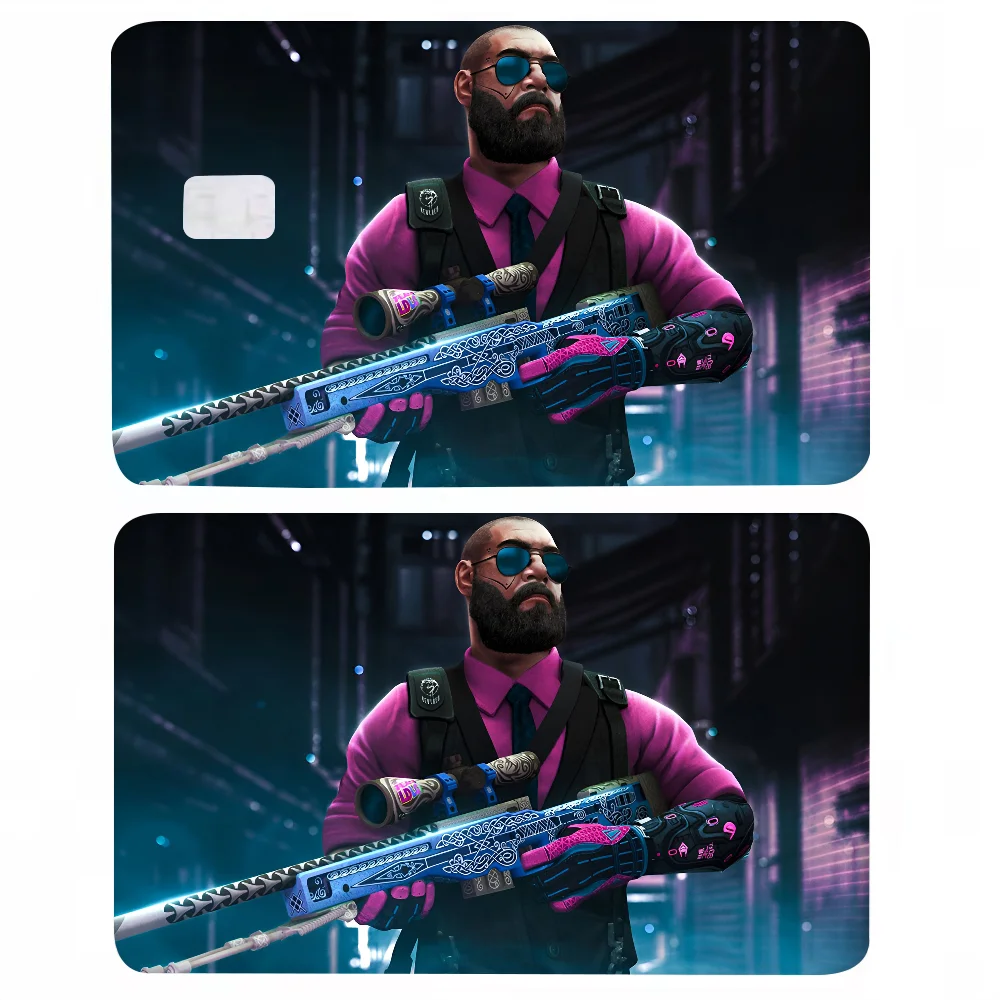 C-Counter S-Strike Game Card Skin Sticker