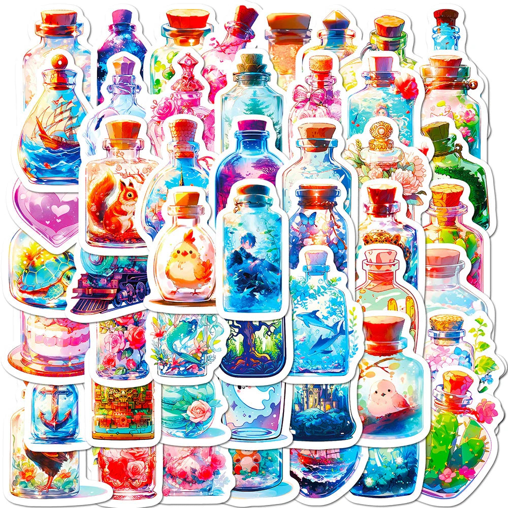 Cute Cartoon Stickers for Laptop, Phone, Suitcase, Diary - 10/30/50pcs